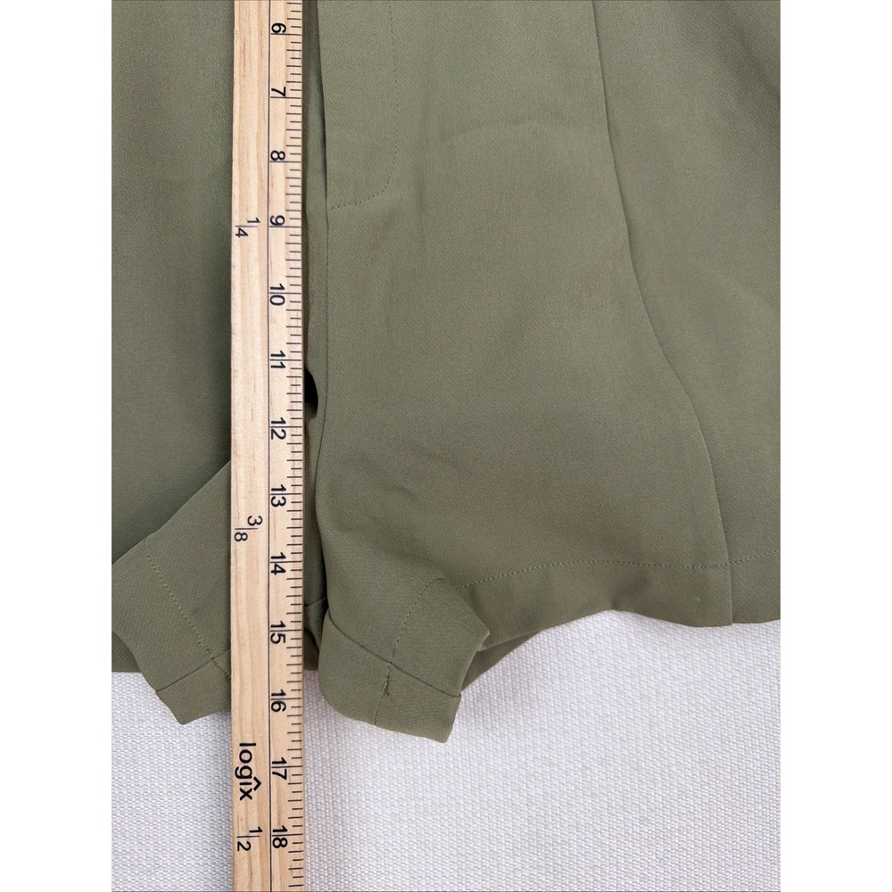 Walter Baker Women's Savannah Short Army L Pleated Preppy Elastic Waist in Back - Picture 7 of 12